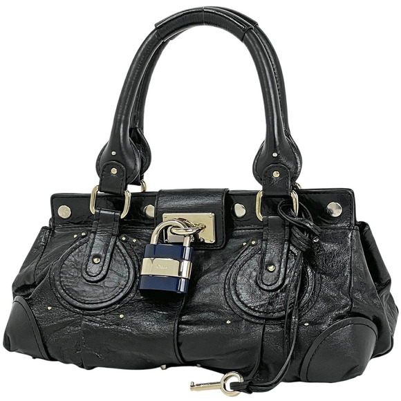 Chloe Handbags - Chloe Paddington Handbag Leather Black